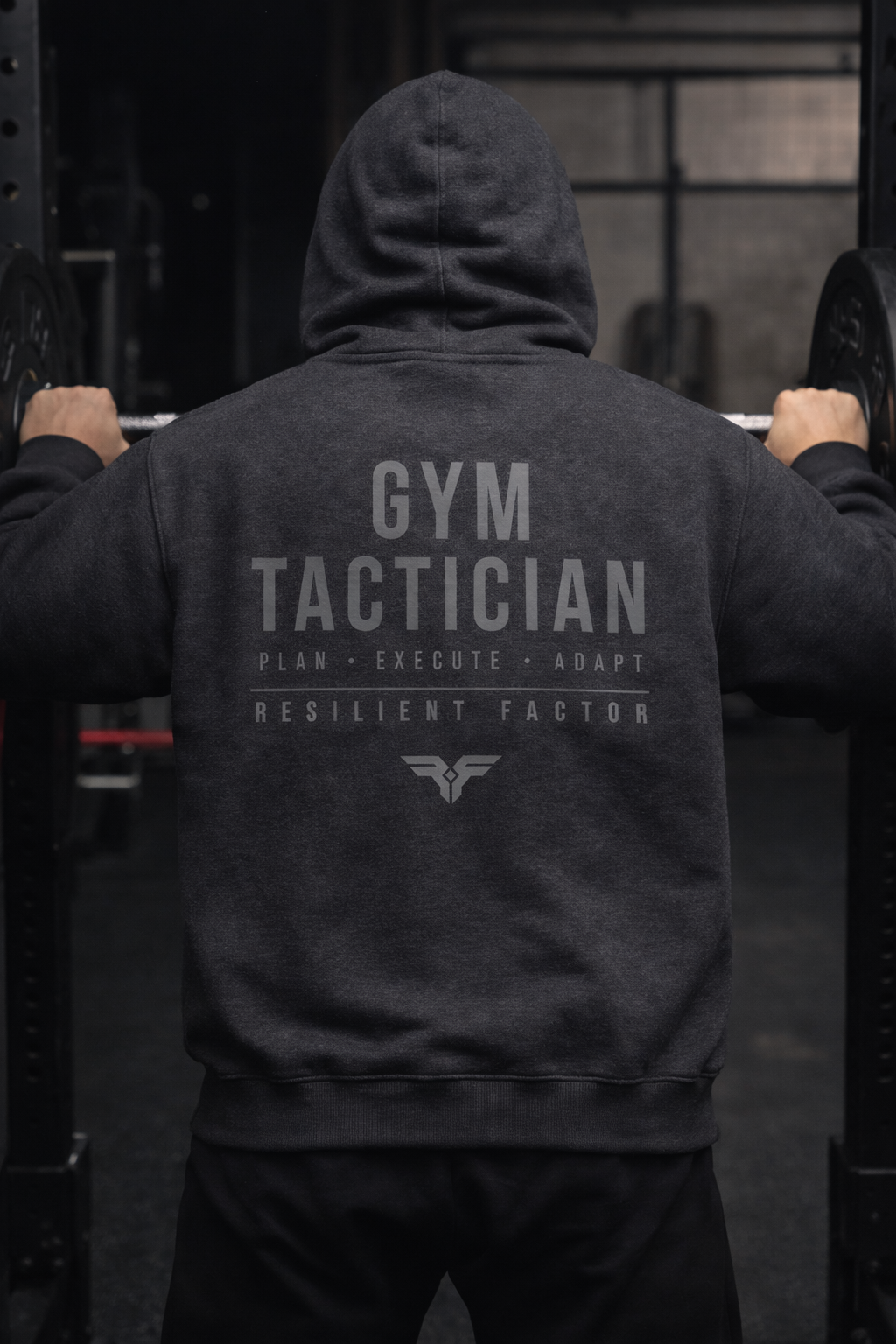 Gym Tactician Heavyweight Hoodie — Tactical Discipline Training Hoodie