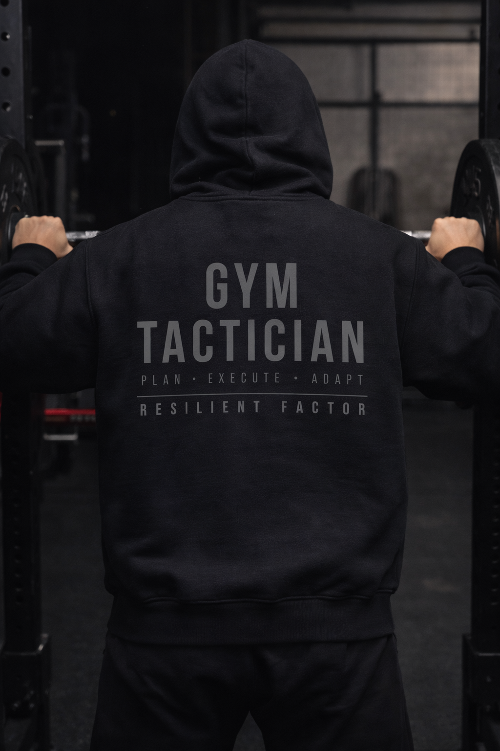 Gym Tactician Heavyweight Hoodie — Tactical Discipline Training Hoodie