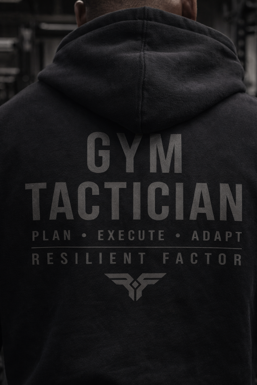 Gym Tactician Heavyweight Hoodie — Tactical Discipline Training Hoodie