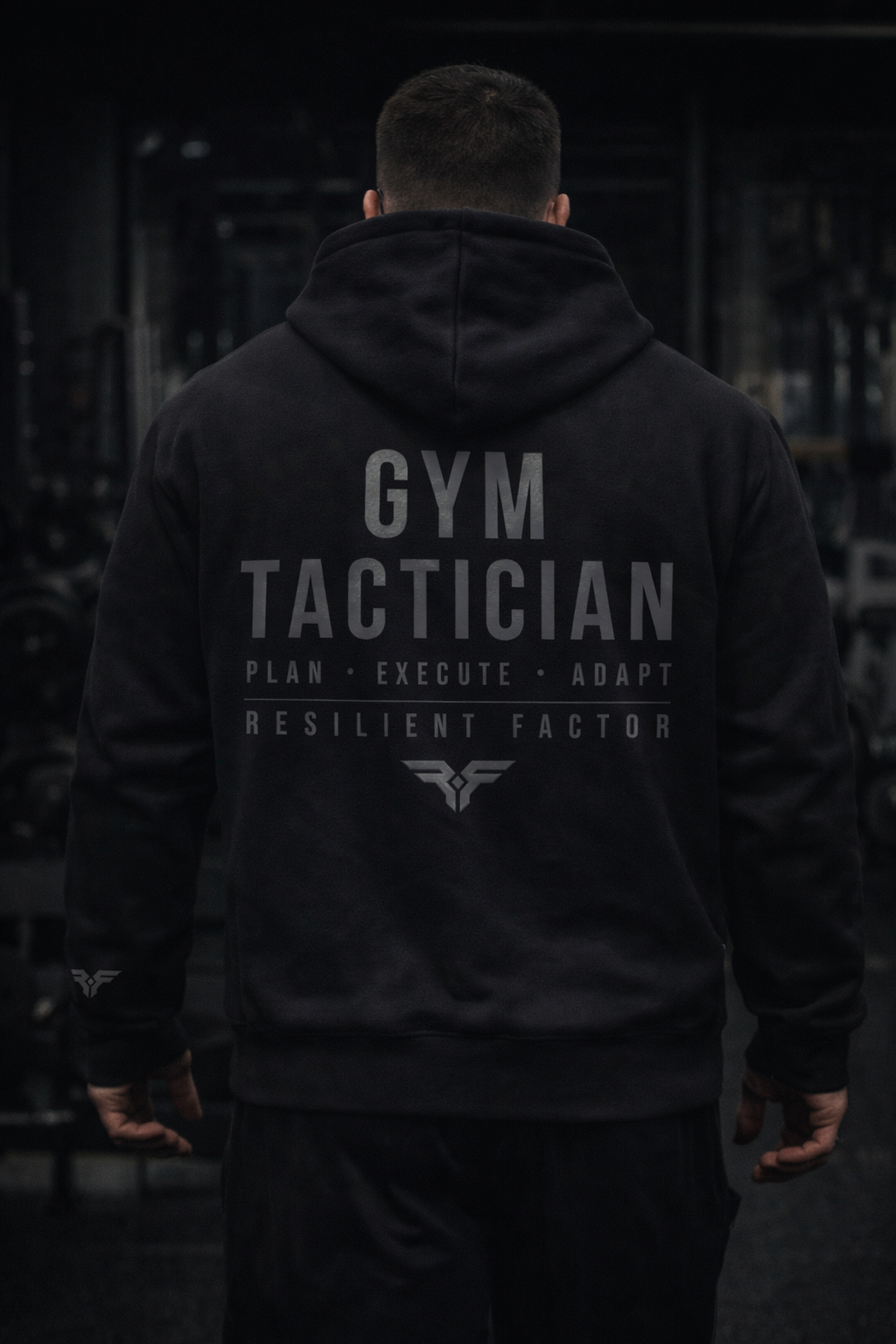 Gym Tactician Heavyweight Hoodie — Tactical Discipline Training Hoodie