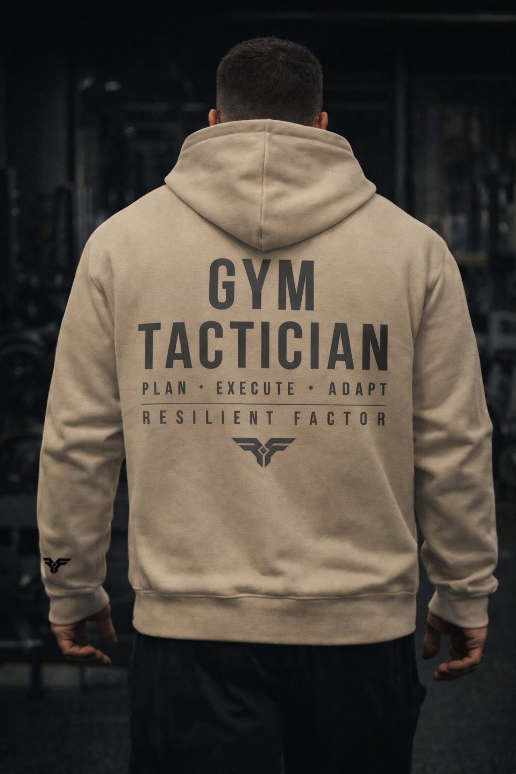 Gym Tactician Heavyweight Hoodie — Tactical Discipline Training Hoodie