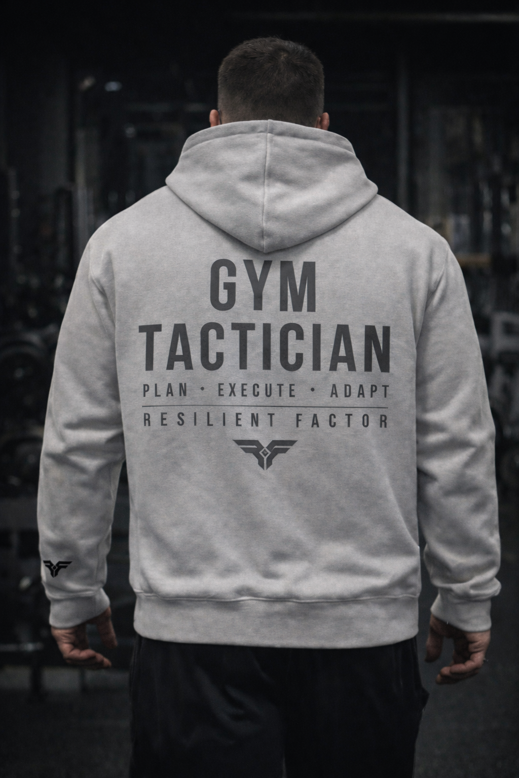 Gym Tactician Heavyweight Hoodie — Tactical Discipline Training Hoodie