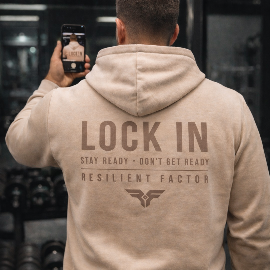 Lock In Heavyweight Hoodie — Stay Ready Don’t Get Ready